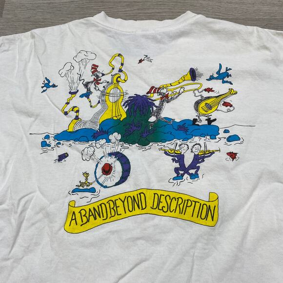 Vintage Grateful Dead Cat in the Hat A Band Beyond Description T Shirt Men's XL - Picture 4 of 10